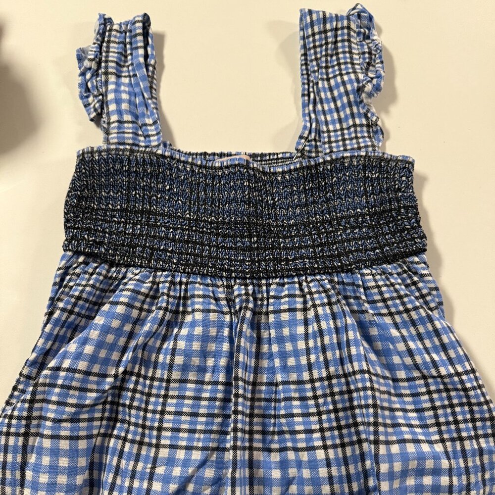 Urban Outfitters Blue Plaid Top